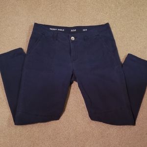 ana skinny ankle pant Navy Blue